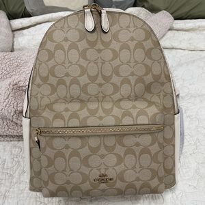 Coach Charlie backpack. Full size